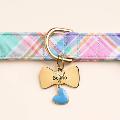 Blooming Plaid Collar Walk Set