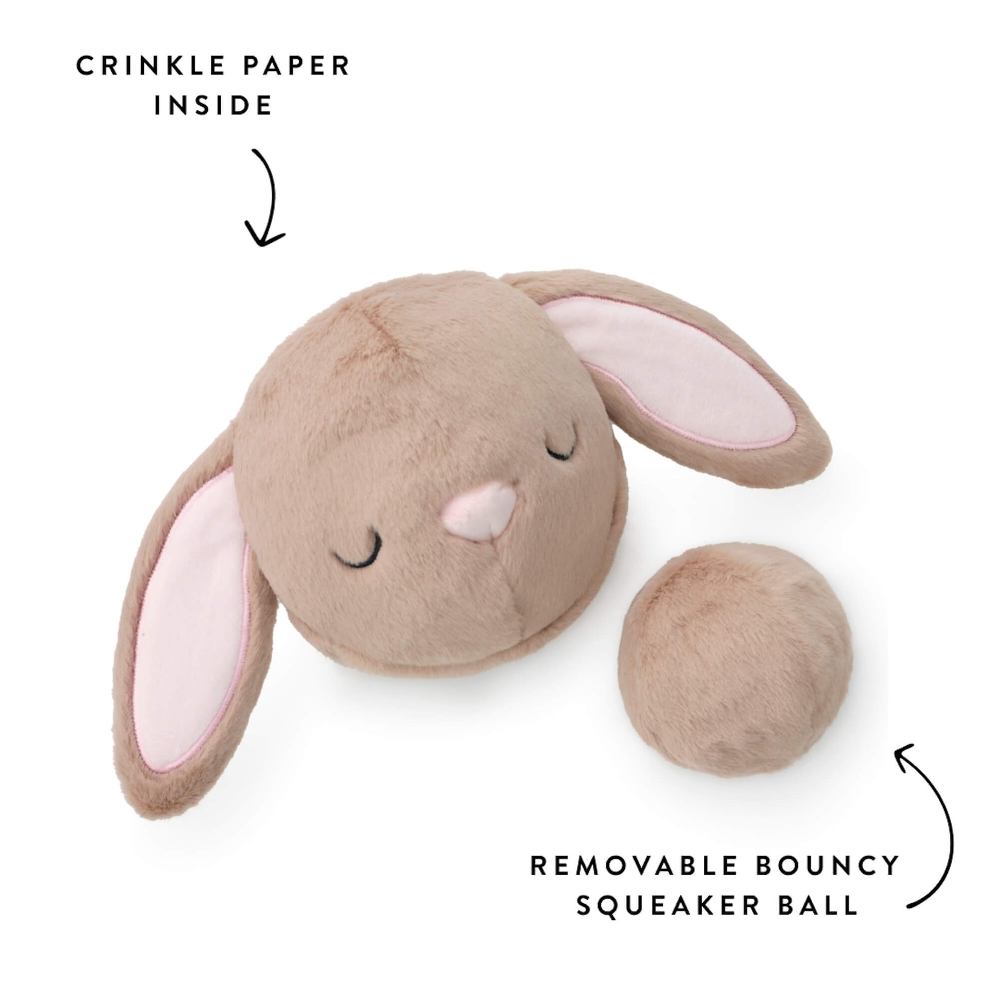 Bunny 2-in-1 Bounce Dog Toy