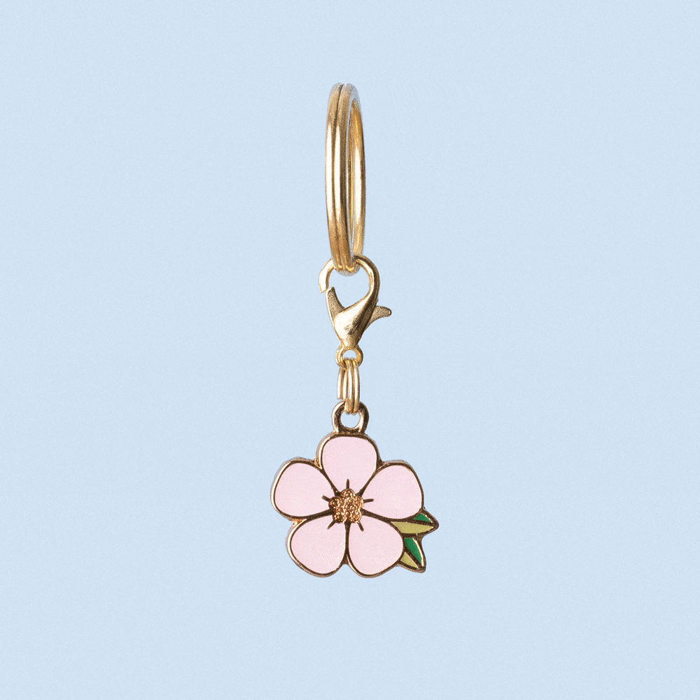 Cherry Blossom Collar Charm Set