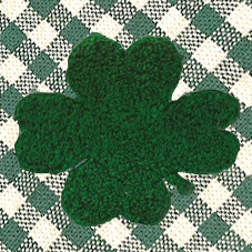 Clover Applique Dog Bandana