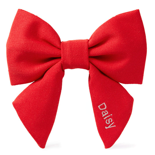 Ruby Lady Dog Bow