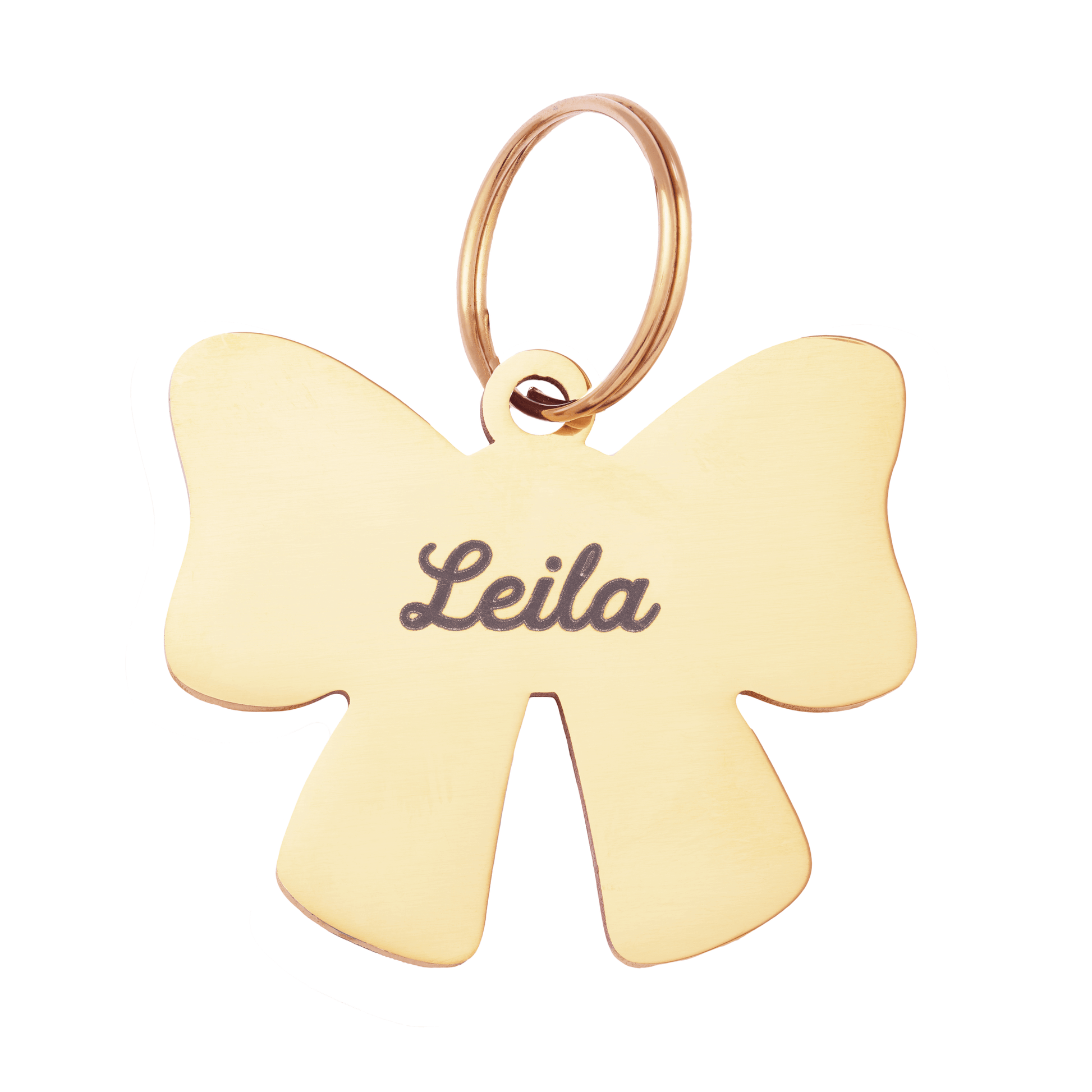 Lady Bow Pet ID Tag