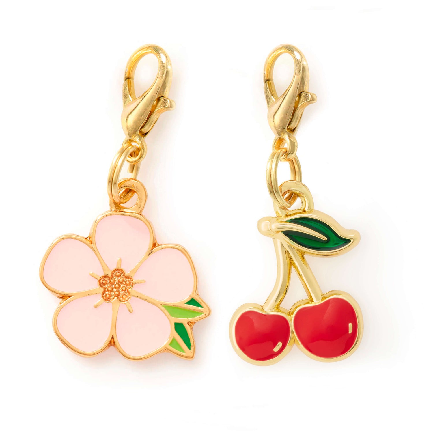 Cherry Blossom Collar Charm Set