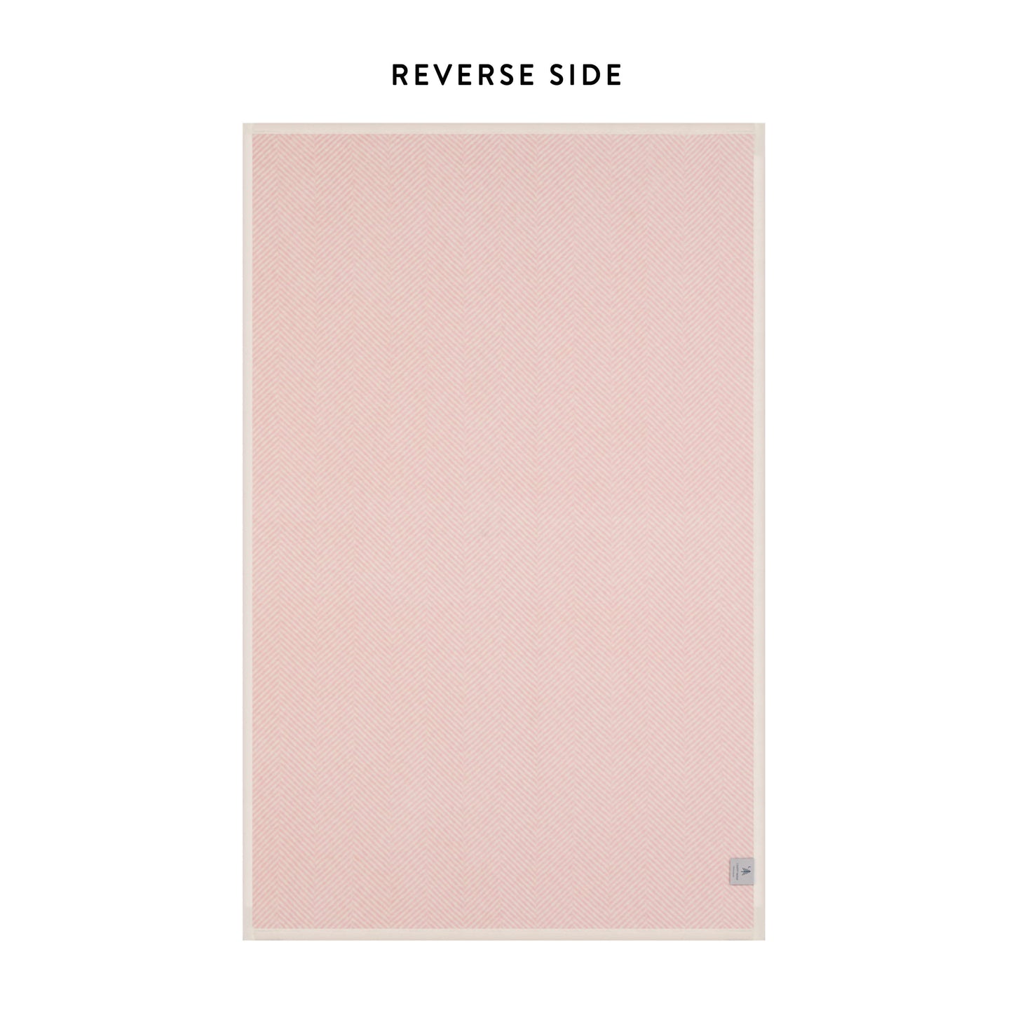 ChappyWrap Harborview Herringbone Blush Dog Blanket