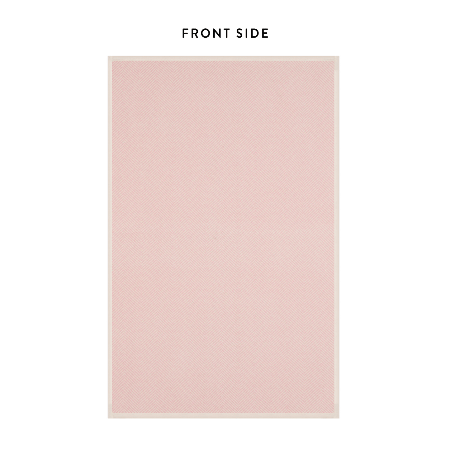 ChappyWrap Harborview Herringbone Blush Dog Blanket
