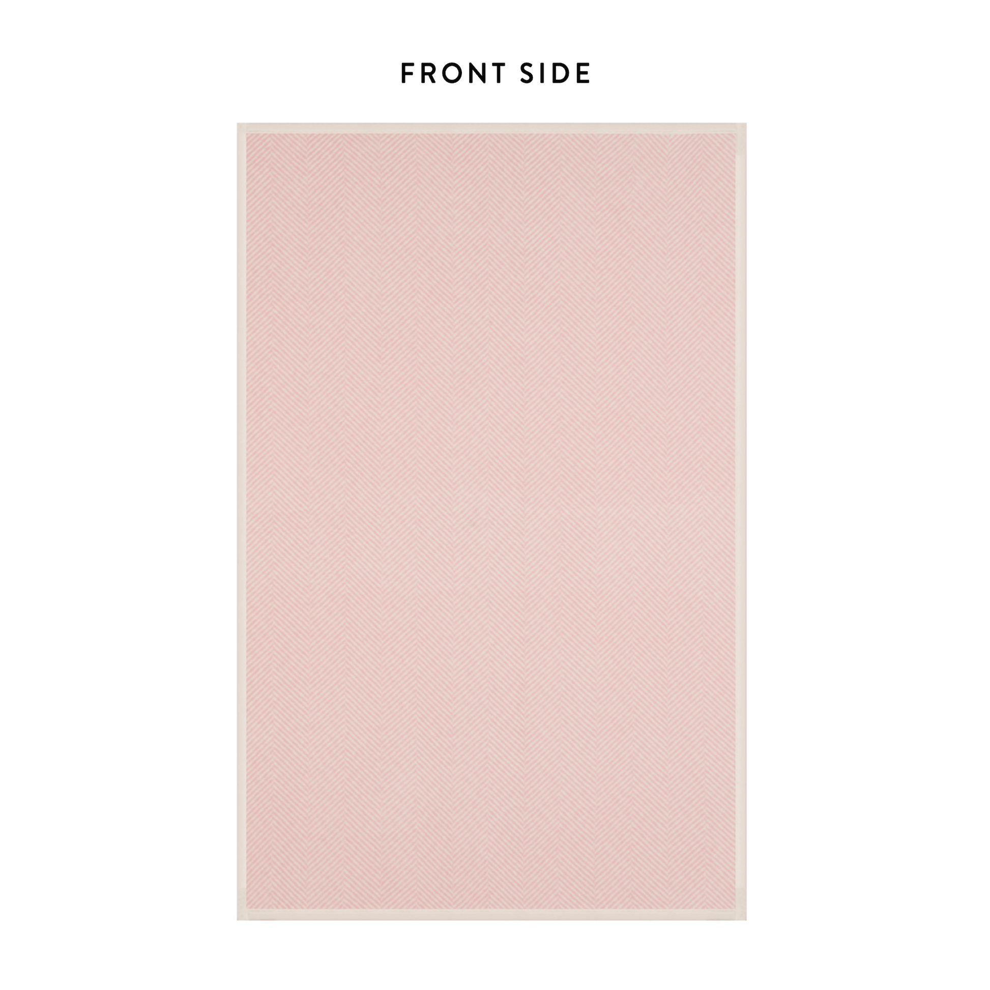 ChappyWrap Harborview Herringbone Blush Dog Blanket