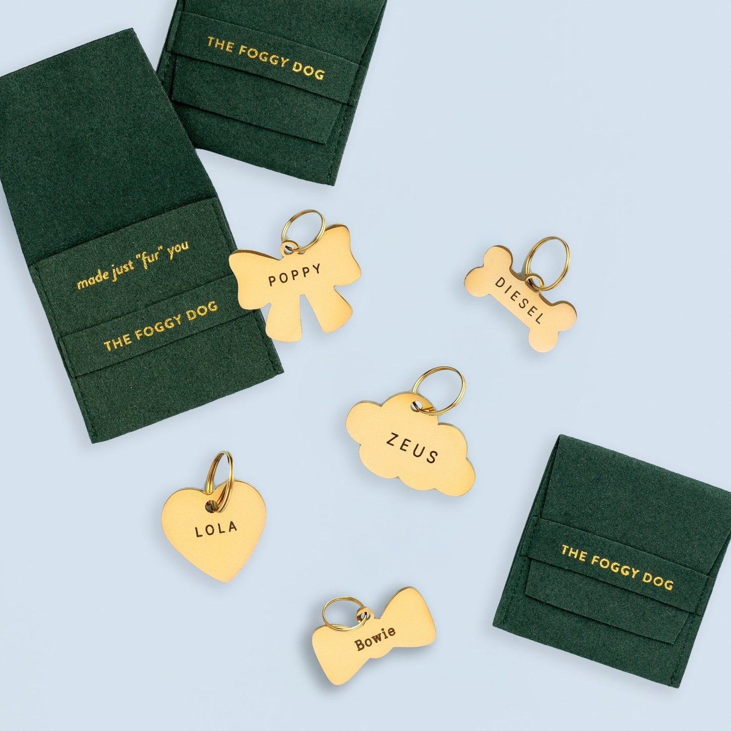 Bow Tie Pet ID Tag