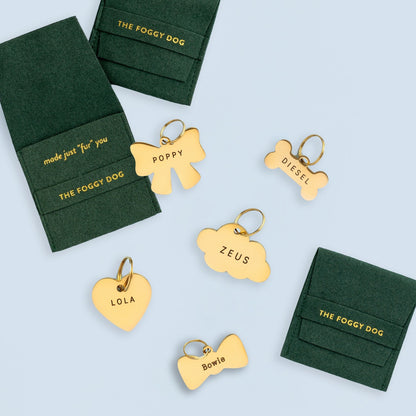 Lady Bow Pet ID Tag