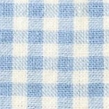 Sky Blue Gingham Waste Bag Holder