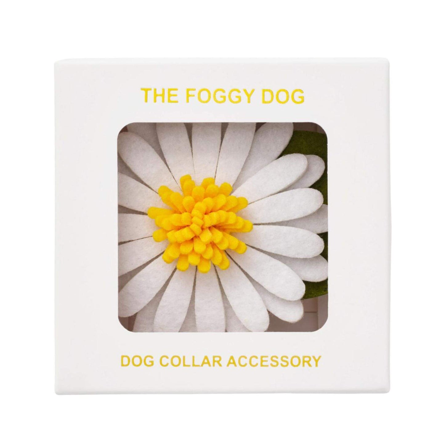 Daisy Dog Collar Flower Set
