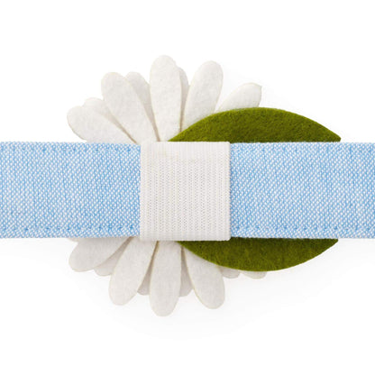 Daisy Dog Collar Flower Set