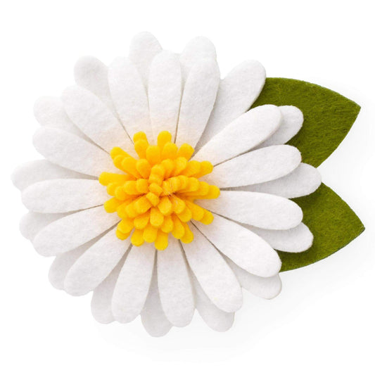 Daisy Dog Collar Flower