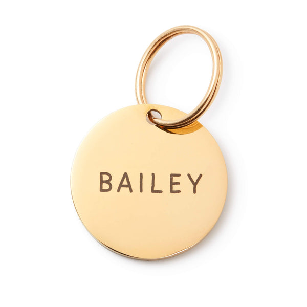 Circle Pet ID Tag