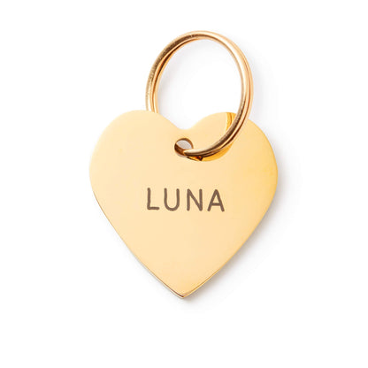 Heart Pet ID Tag