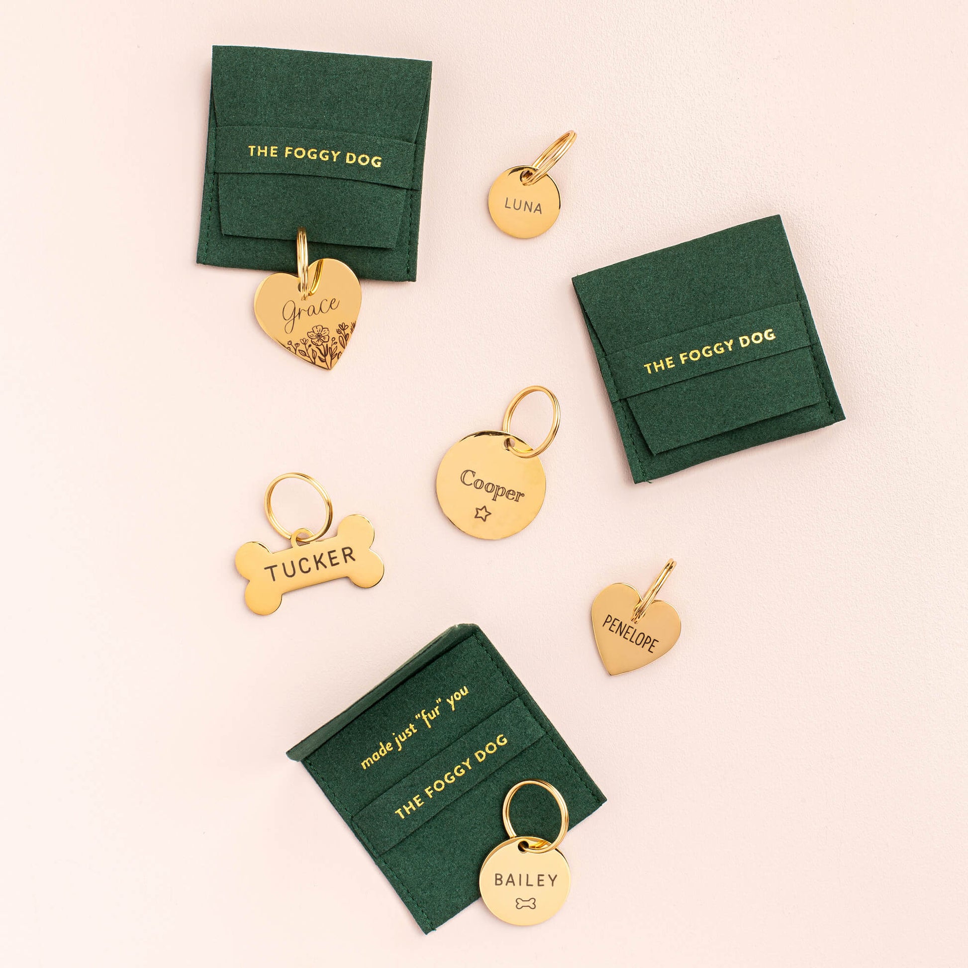 Circle Pet ID Tag