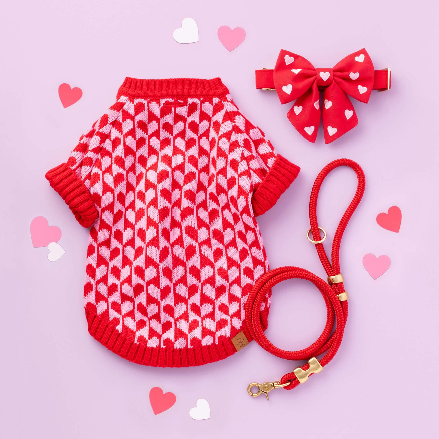 Ruby Marine Rope Dog Leash