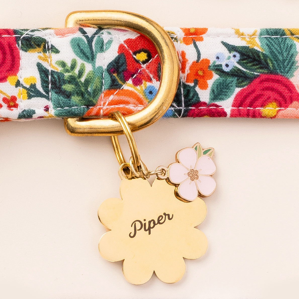 Cherry Blossom Collar Charm Set