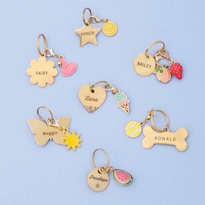 Circle Pet ID Tag