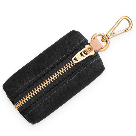 Onyx Waxed Canvas Waste Bag Holder