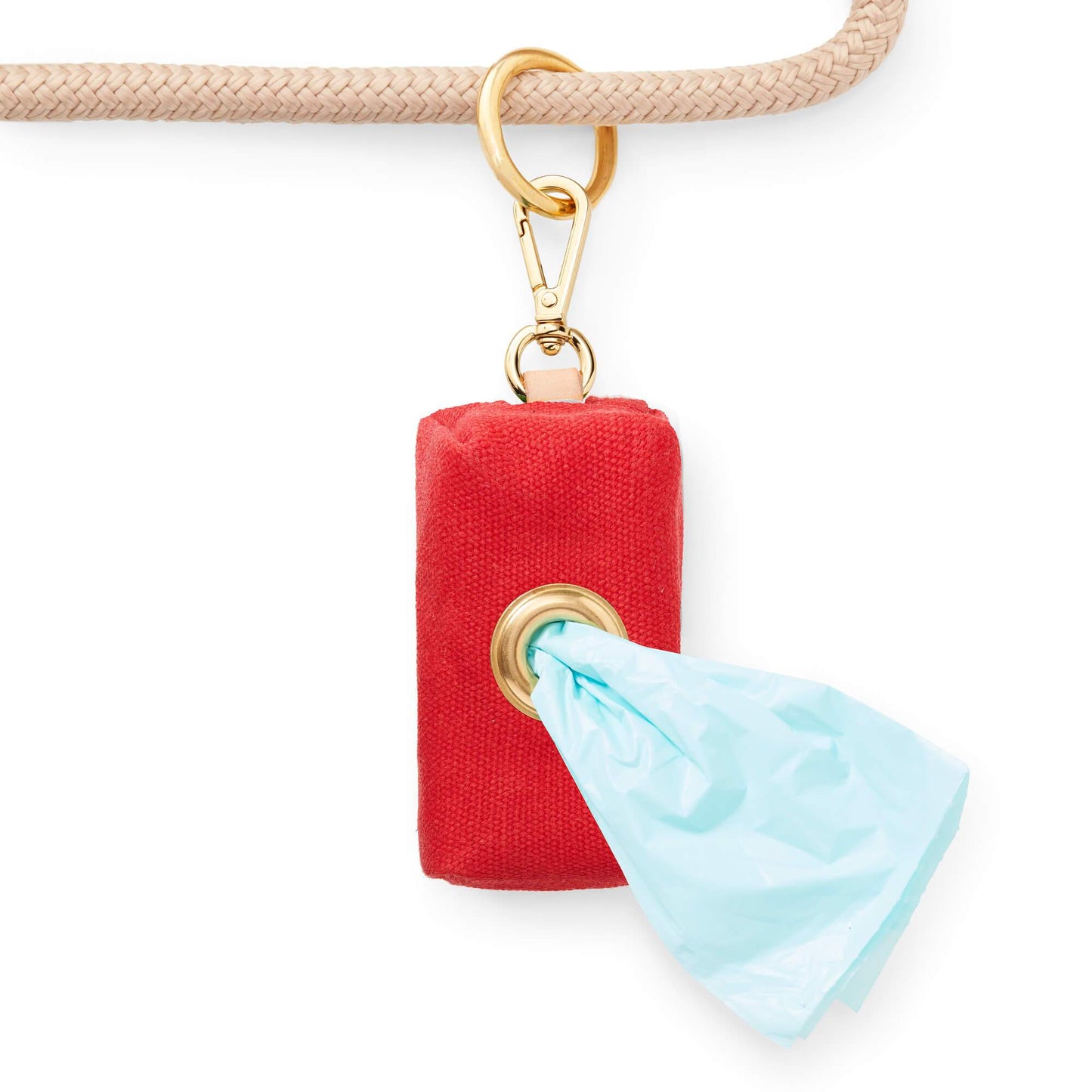 Ruby Waxed Canvas Waste Bag Holder